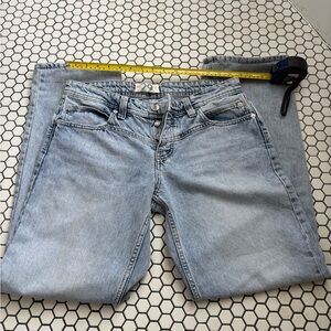 We The Free Light Blue Straight Leg Jeans